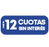 Hasta 12 cuotas en bancos seleccionados