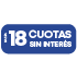 18 Cuotas SIN INTERES
