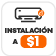 INSTALACI&Oacute;N A $1