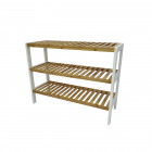 Organizador De Zapatos Atma Home De Bambú 3 Niveles