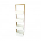 Rack Organizador Bambu Atma Home Cajones En 4 Niveles