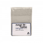 Set De Toallas Atma Home Beige 100% Algodón 440 Grs