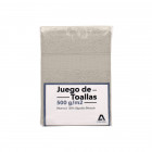 Set De Toallas Atma Home Beige 100% Algodón 500 Grs