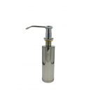 Dosificador De Detergente Para Bacha De Cocina Acero Inoxidable 250 Ml