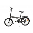 Bicicleta Plegable Rodado 20 Gris Battle
