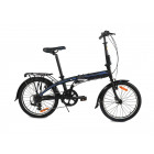 Bicicleta Yoga Plegable Rodado 20 Negra Philco