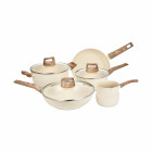 Set De Ollas Hamilton Beach 8 Piezas Caramel