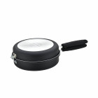 Sartén Doble Hamilton Beach 20 Cm Aluminio Antiadherente