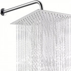 Flor Ducha Cuadrada Acero Inox