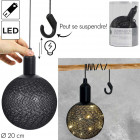 Lámpara Colgante Color Negro