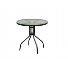Mesa Redonda De Vidrio Exterior Proline