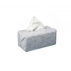 Caja Para Carilinas De Fieltro Gris Claro