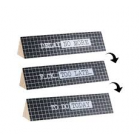 Cartel De Escritorio Decorativo Negro