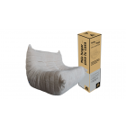 Sillón En Caja Togo 2 Cuerpos Atma Home Corderoy Beige