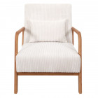 Silla Poltrona Scott Proline Estilo Nordico Beige