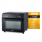 Horno Grill Y Freidora De Aire Atma 17Lt Negro