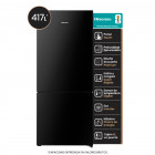 Heladera Combi Hisense 417L Negra