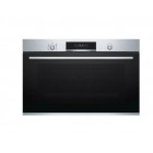 Horno multifunción pirolítico 90 Cm Cristal Negro BOSCH 