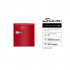 Heladera Siam Bajo Mesada Cíclica Retro 43L Roja - HSI-BM50RR2