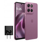 Teléfono Celular Motorola G17 Bordeaux 4GB RAM + 256GB