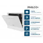 Lavavajillas Sobre Mesada Philco Set de 5 Cubiertos