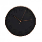 Reloj de Pared Cobre y Negro 30.5cm