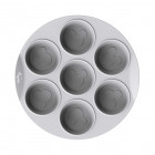 Molde De Silicona Disney Home Muffin Gris