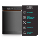 Lavavajillas Philco Predicta 15 Cubiertos Inverter Dark Inox