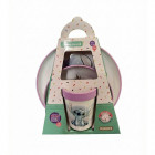 Set De 3 Piezas Disney Baby Stitch Vaso + 2 Platos