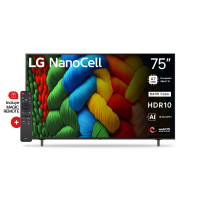 SMART TV LG NANOCELL 75" ULTRA HD AI THINQ 75NANO80ASA