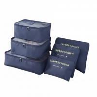 Organizadores De Valijas Proline Azul Set X6