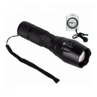 Linterna Táctica Militar Proline Resistente al Agua +Brújula