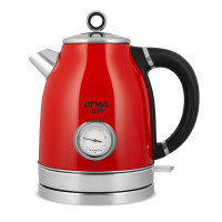 Pava Eléctrica Vintage Atma Roja 1,7 L