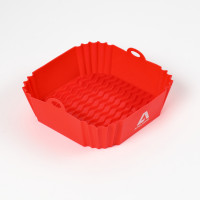 Recipiente Silicona Atma Para Freidora De Aire Rojo