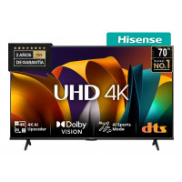 Televisor 70 Pulgadas Hisense 4K LED A6N
