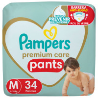 Pañales Pampers Premium Care Pants M 34 pañales