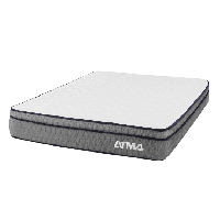 Colchón de espuma Euro Top 2 plazas 140x190cm Atma