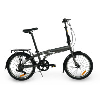 Bicicleta Yoga Plegable Rodado 20 Gris Philco|SEGUNDA