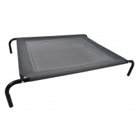 Cama Elevada Proline Mascotas M Gris Liso