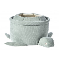 Cama Cucha Tipo Cueva con Diseño de Tortuga Mascotas Proline