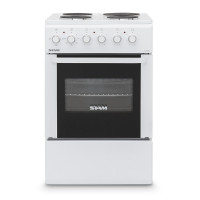 Cocina eléctrica Blanca CCH050B SIAM