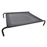 Cama Elevada Proline Mascotas XL Gris Liso