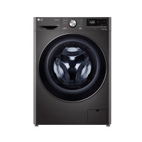 Lavarropas LG Black 12 Kg Inverter Direct Drive Steam