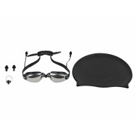 Kit de Antiparras Proline Plástico Pc Con Gorra, Tapones Y Clip De Nariz