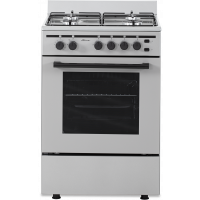 Cocina Multigas Siam Csi-cm56m 4 Hornallas 56cm Color Plata - Plateado