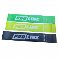 Banda Elástica Proline Set X 3 Niveles De Resistencia Versátiles