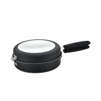 Sartén Doble Hamilton Beach 20 Cm Aluminio Antiadherente