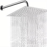 Flor Ducha Cuadrada Acero Inox