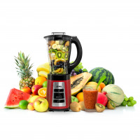 Licuadora De Vaso Atma 1.75L Smartmix Roja