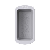 Molde De Silicona Disney Home Budinera Gris